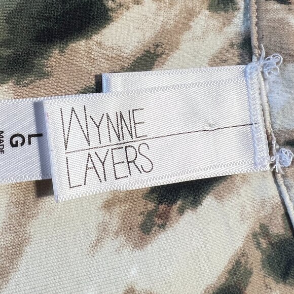 Wynne Layers Cotton Top  Size L 🐾 Timeless Animal Print Top - Picture 4 of 11